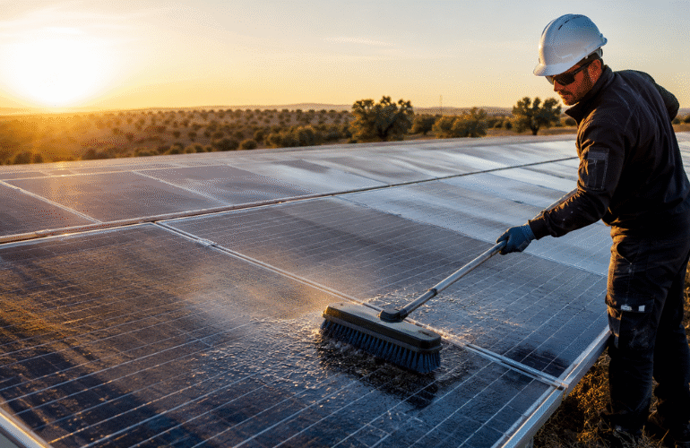 Los 5 errores más comunes en el mantenimiento fotovoltaico en Jaén