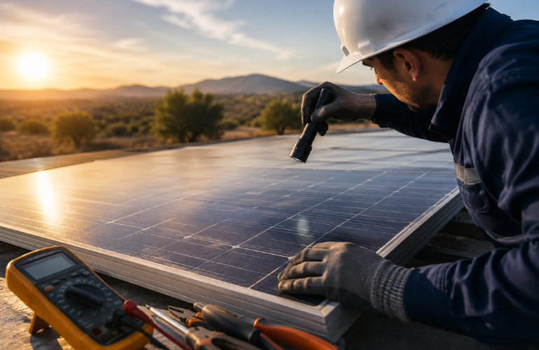 Averías en placas solares: Guía para detectarlas a tiempo y no perder dinero