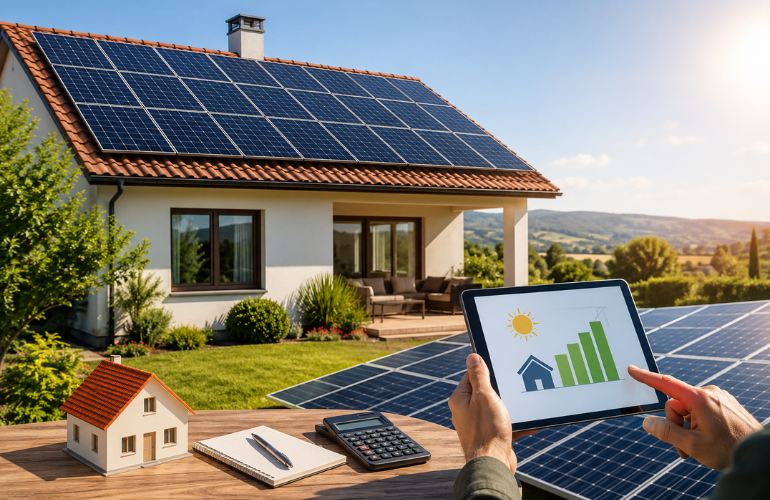 ¿Cuántas placas solares necesito para mi casa unifamiliar?